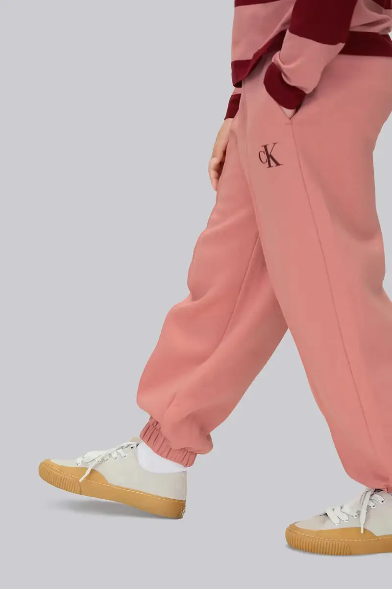 pantaloni tuta in cotone bambino/a colore rosa IG0IG02617 miniatura 4