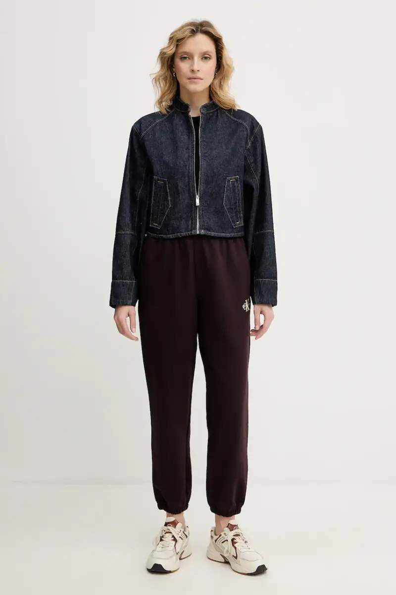 pantaloni tuta Marrone miniatura 2