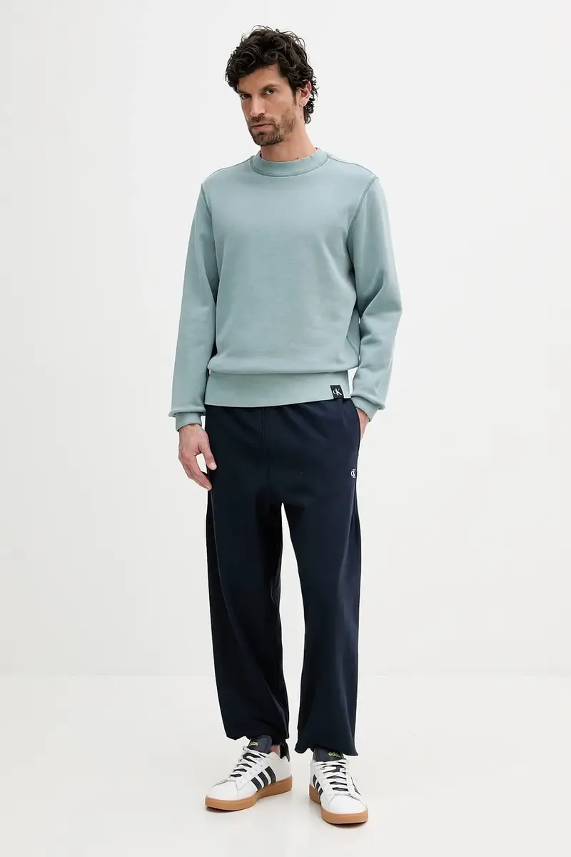 pantaloni tuta uomo colore blu navy LV04RC279G miniatura 2