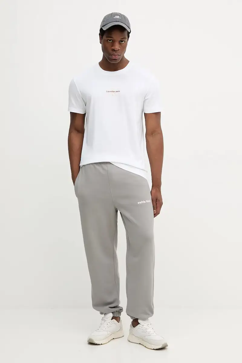 pantaloni tuta uomo colore grigio LV04RC294G miniatura 2