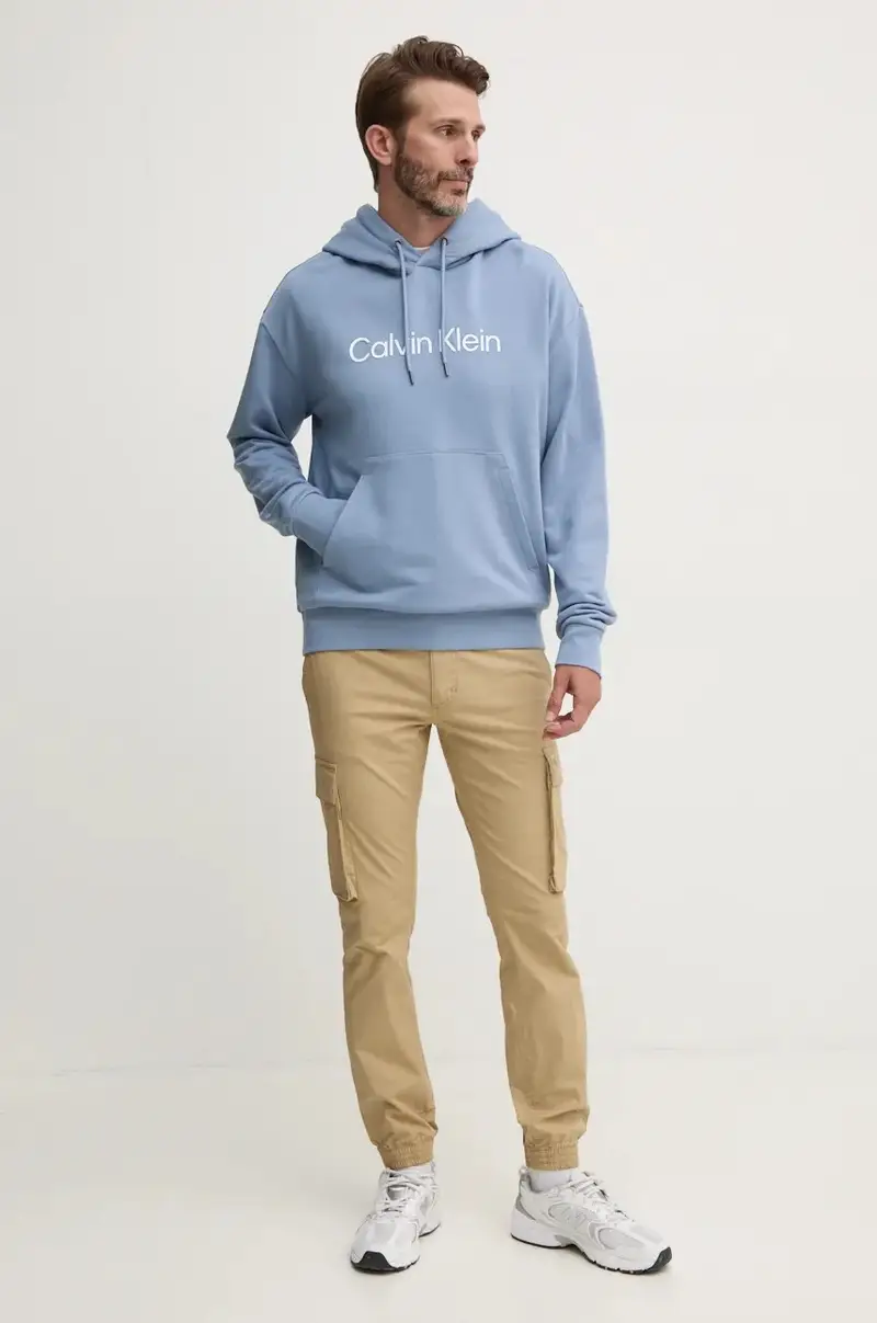 pantaloni uomo colore beige J30J326438 miniatura 2