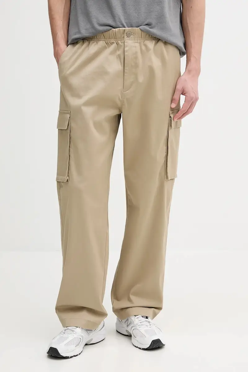 pantaloni uomo colore beige LV040EM616