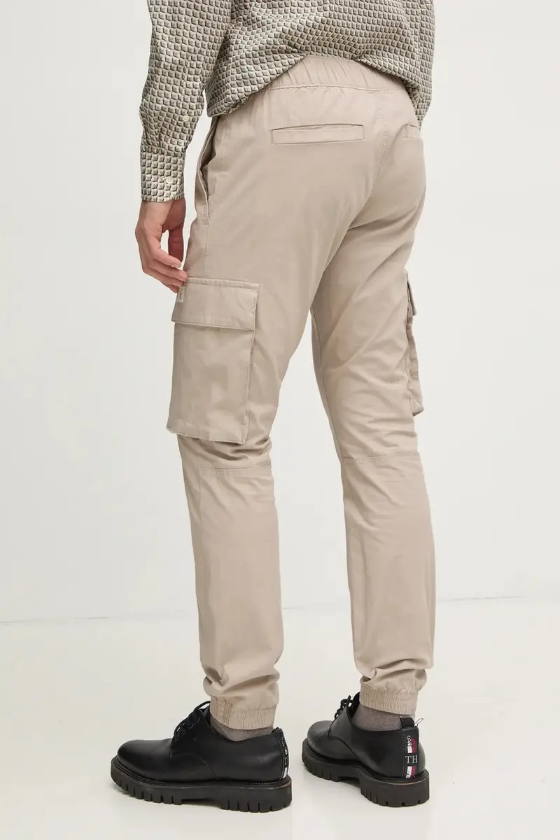 pantaloni uomo colore grigio J30J327614 Beige miniatura 3