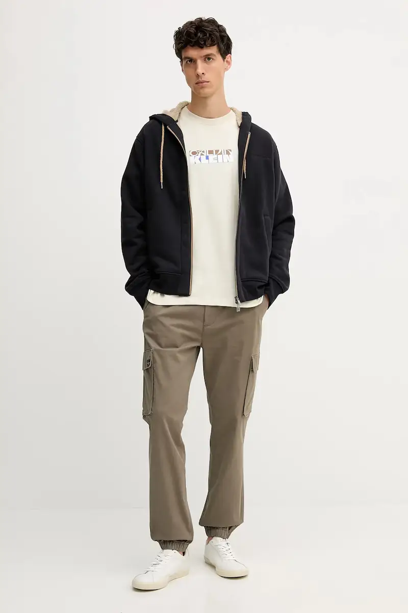 pantaloni uomo colore marrone LV04RD608G miniatura 2