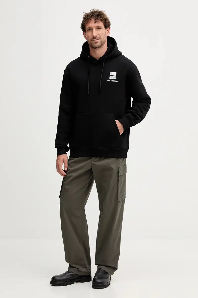 pantaloni uomo colore nero LV040EM616 Grigio miniatura 2