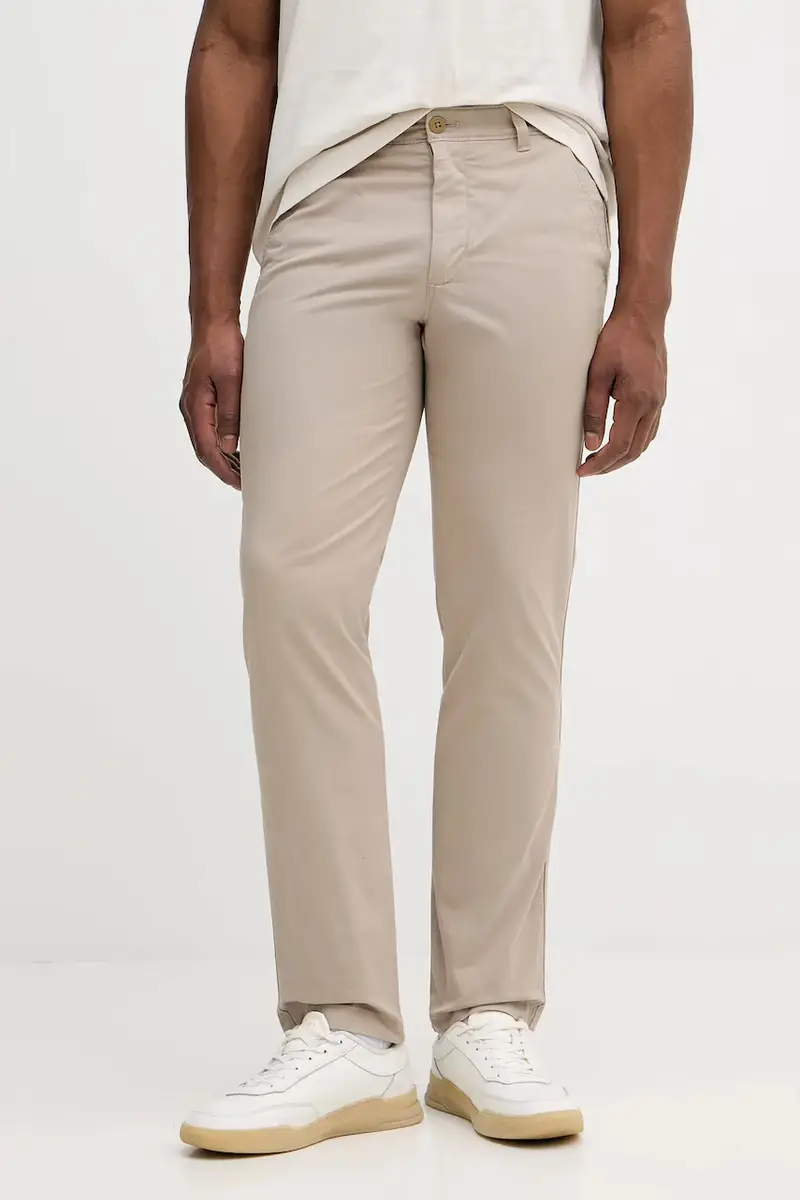 pantaloni uomo colore nero LV040EM628 Beige
