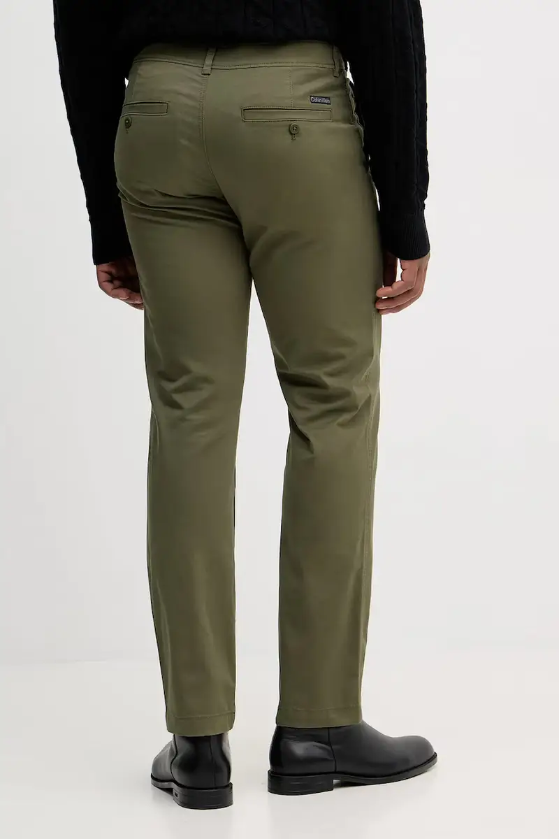 pantaloni uomo colore nero LV040EM628 Verde miniatura 2