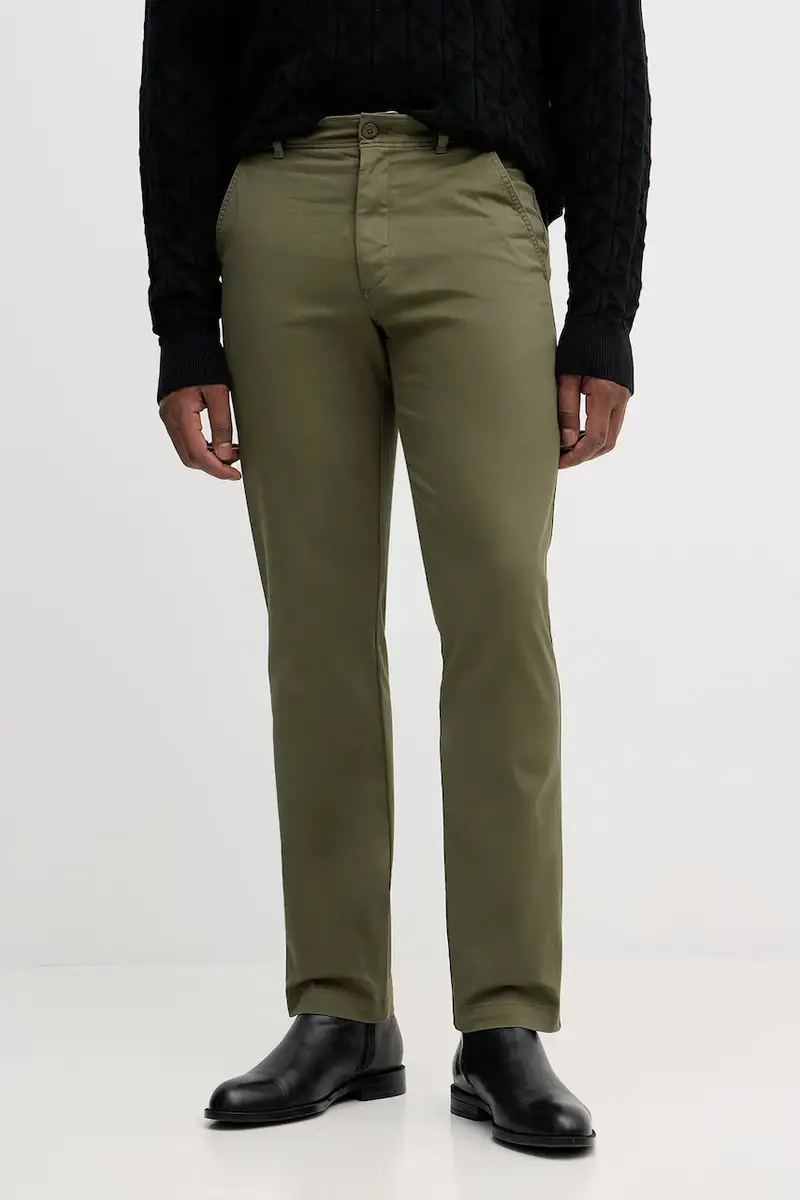 pantaloni uomo colore nero LV040EM628 Verde