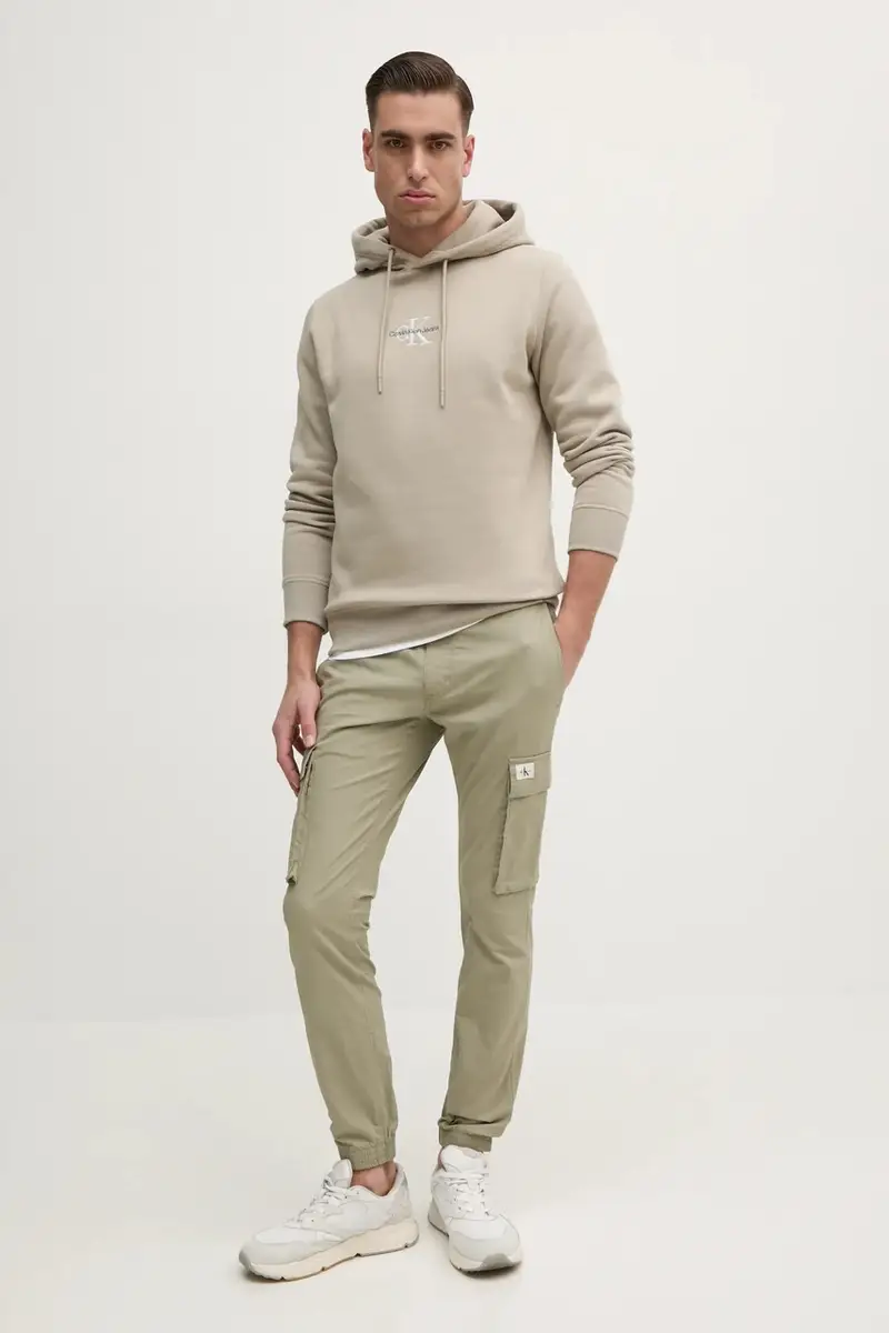 pantaloni uomo colore verde J30J327614 miniatura 2