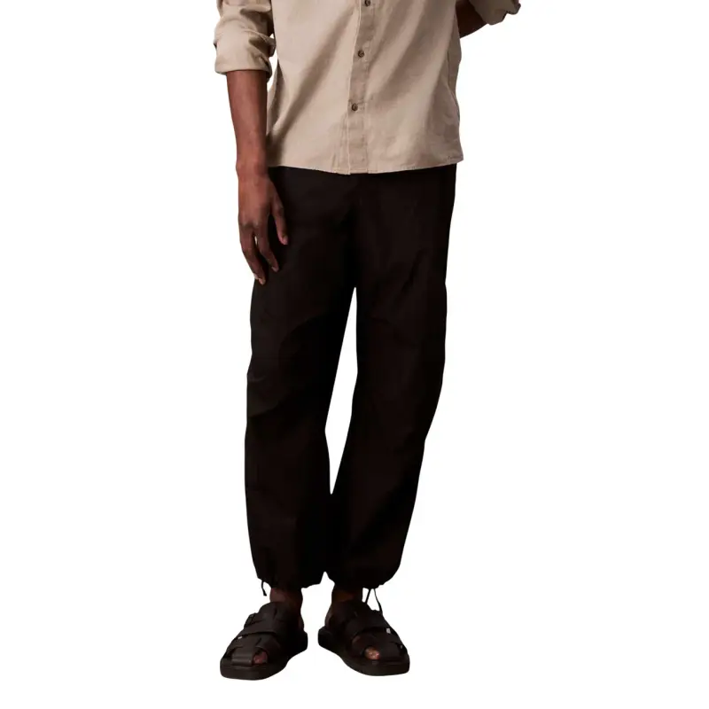 Pantaloni Uomo Inverno/Autunno Neri Calvin Klein Jeans - black / S