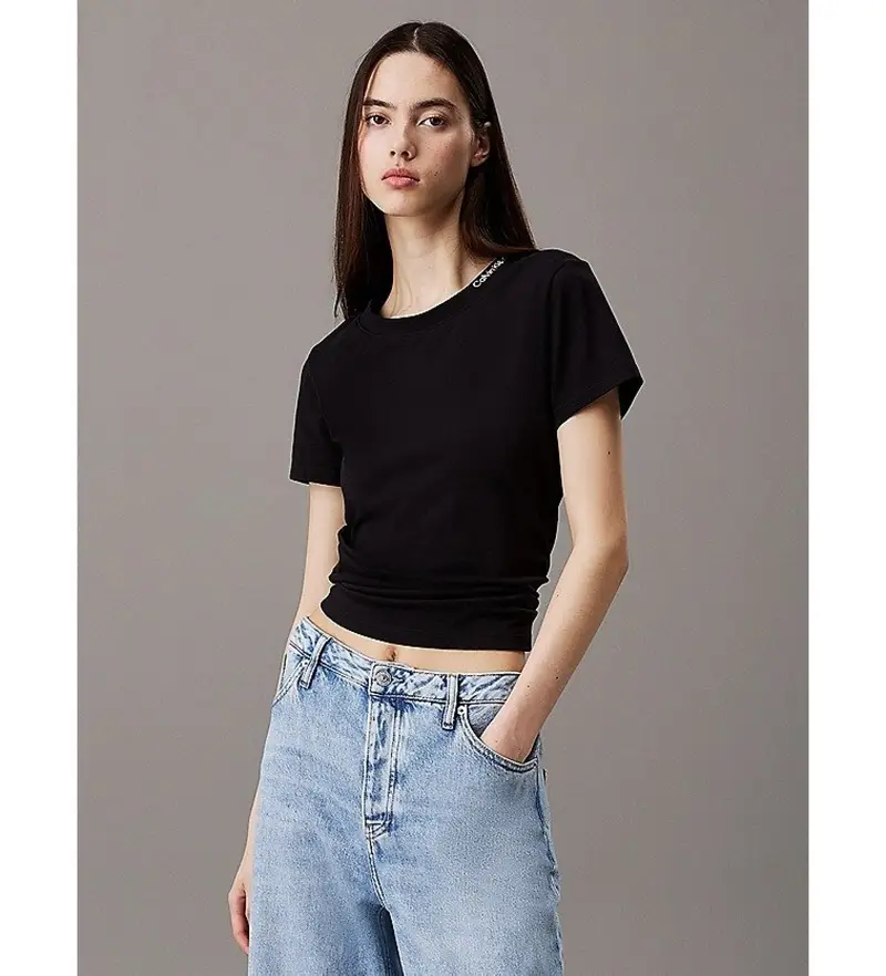 Calvin Klein Jeans T-shirt Donna Nero 4055446