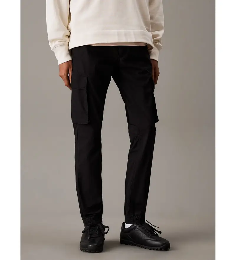 Calvin Klein Jeans Pantaloni cargo Uomo Nero 4055435