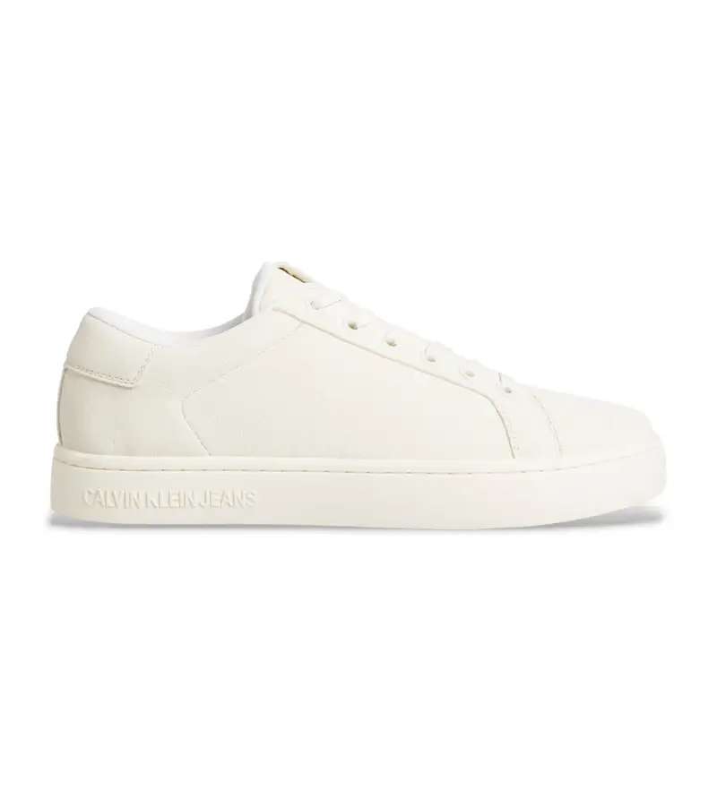 per uomo YM0YM01163 Classiche sneakers bianche Cupsole (41), Bianco, Basso, Stringhe, Casual