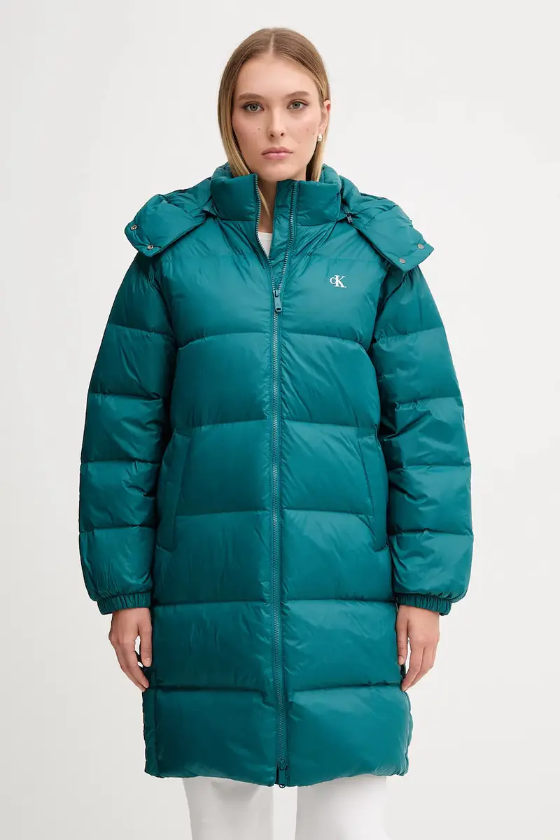 piumino colore turchese LV047D502G Verde