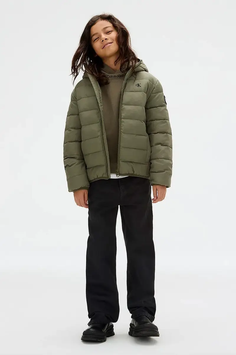 piumino colore verde IB0IB02174 miniatura 5