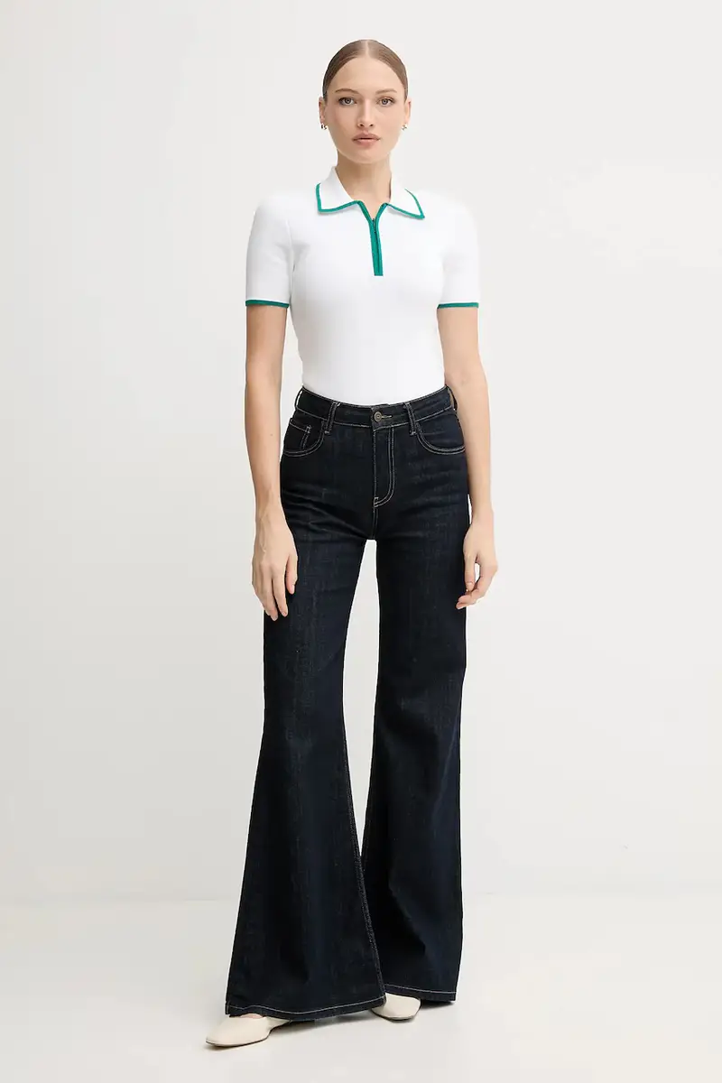 Calvin Klein Jeans Jeans Donna Bianco 3578205 miniatura 2