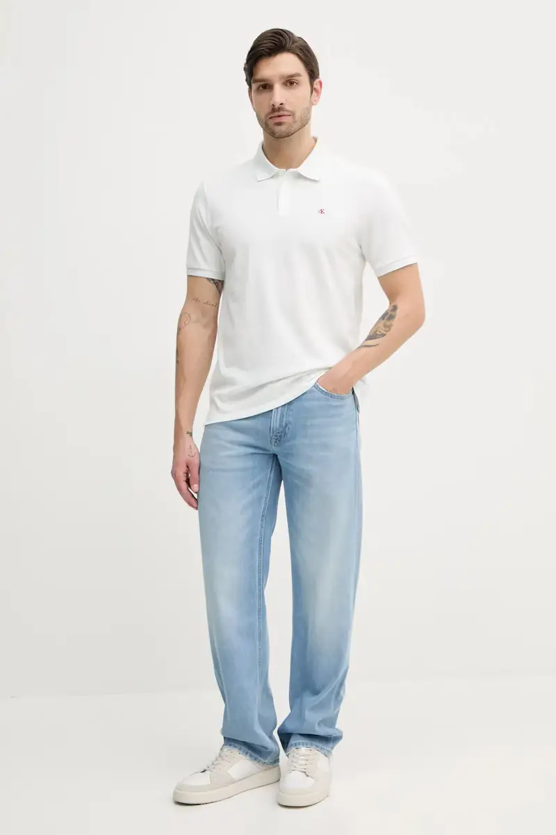 Calvin Klein Jeans Jeans Uomo Bianco 3301135 miniatura 2