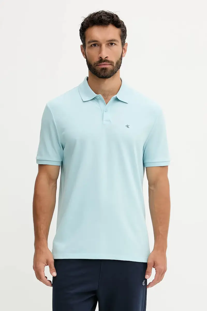 Calvin Klein Jeans Polo Uomo Blu 3132440