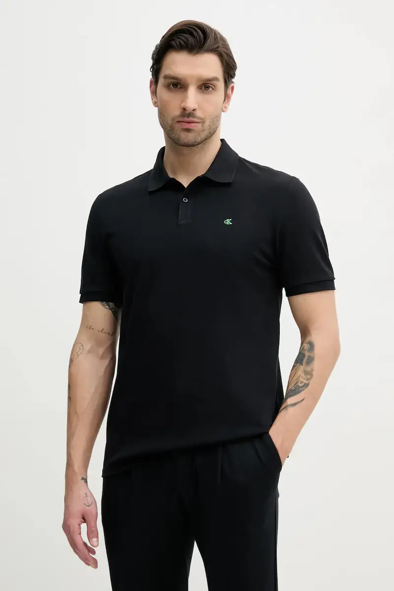 Calvin Klein Jeans Polo Uomo Nero 3150878