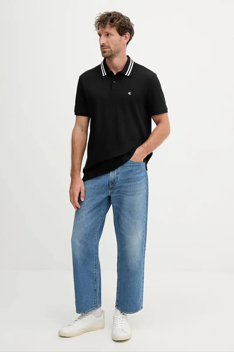Calvin Klein Jeans Jeans Uomo Nero 2890137 miniatura 2