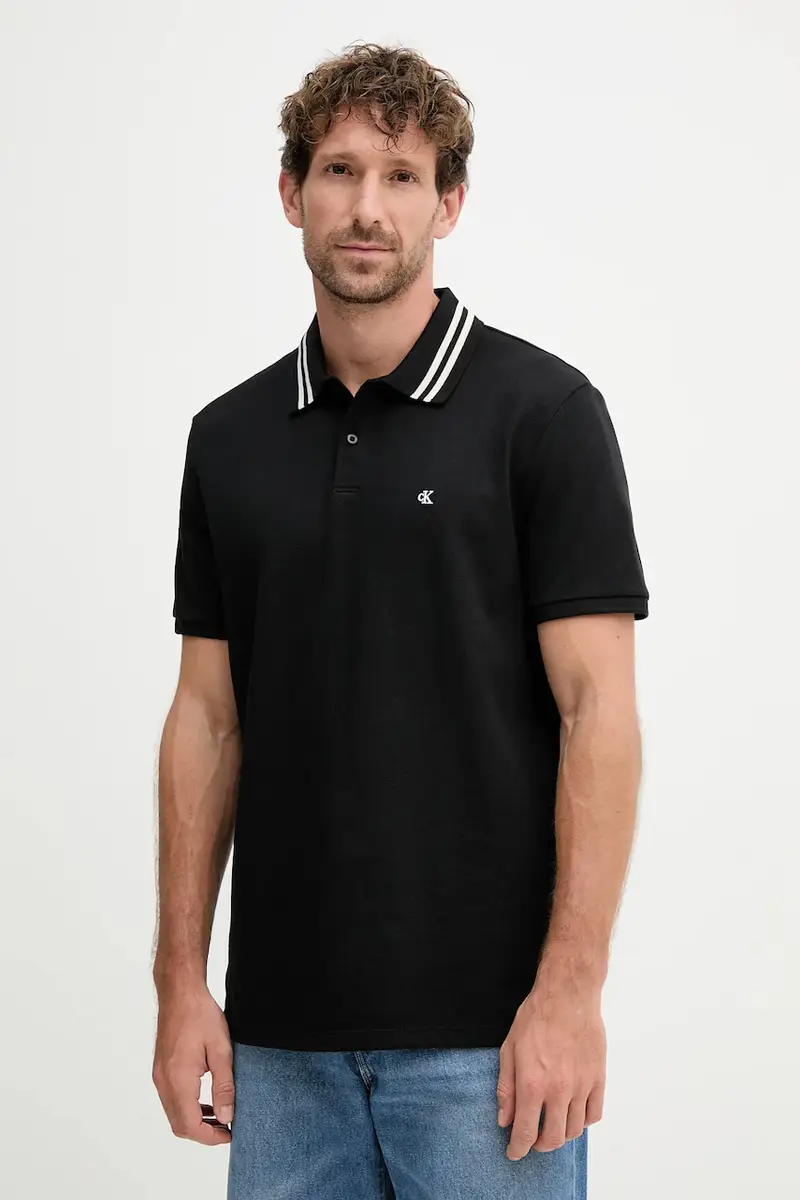 Calvin Klein Jeans Polo Uomo Nero 2890137