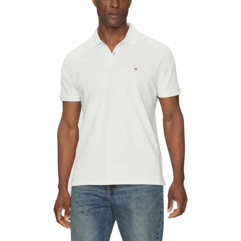 Polo Uomo Bianca Calvin Klein Jeans - white / S