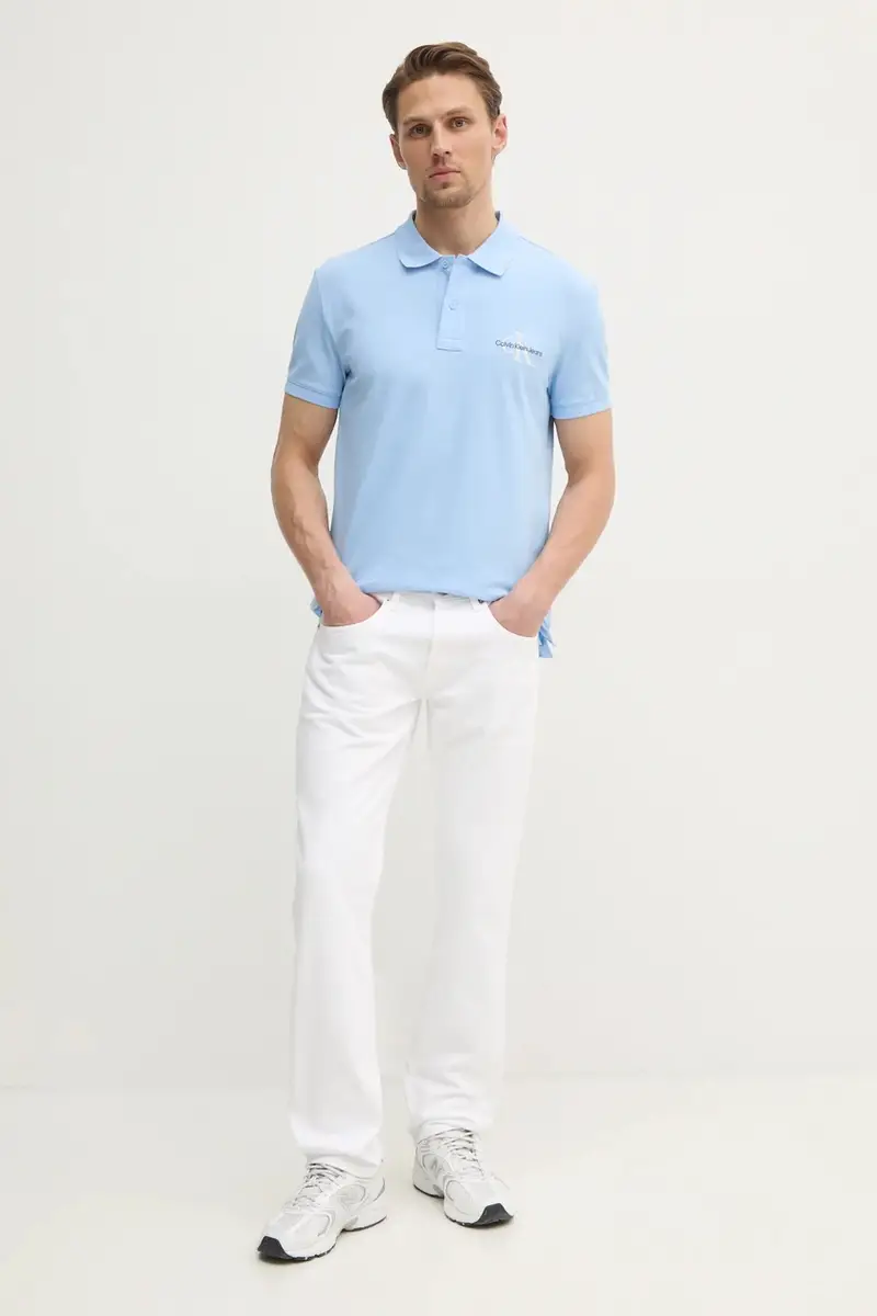 Calvin Klein Jeans Jeans Uomo Blu 3132219 miniatura 2