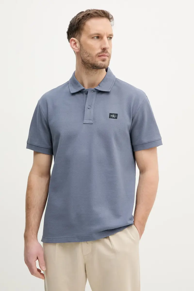 Calvin Klein Jeans Polo Uomo Blu 3312163