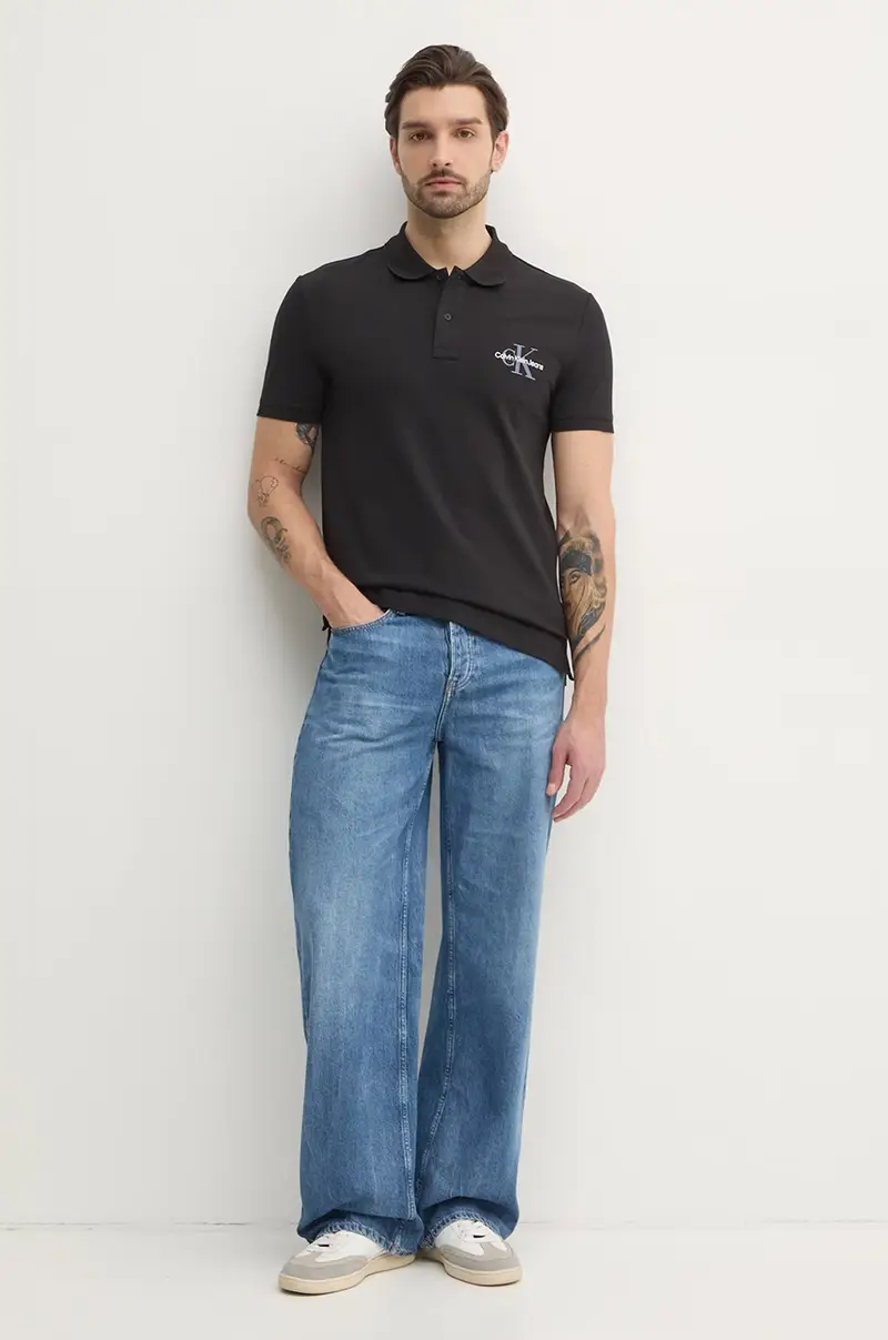 Calvin Klein Jeans Jeans Uomo Nero 3326747 miniatura 2