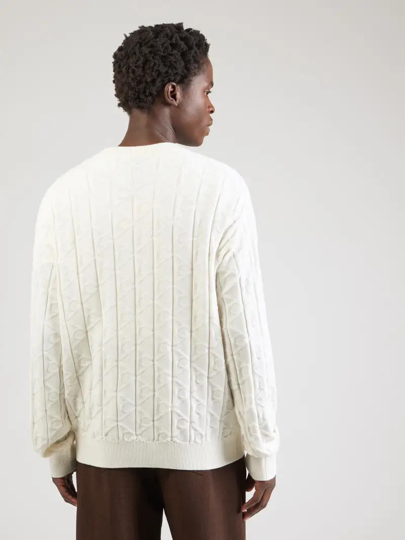 Pullover bianco miniatura 2