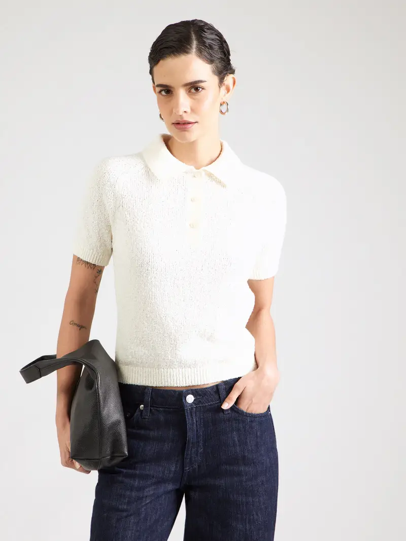 Pullover écru Écru miniatura 2