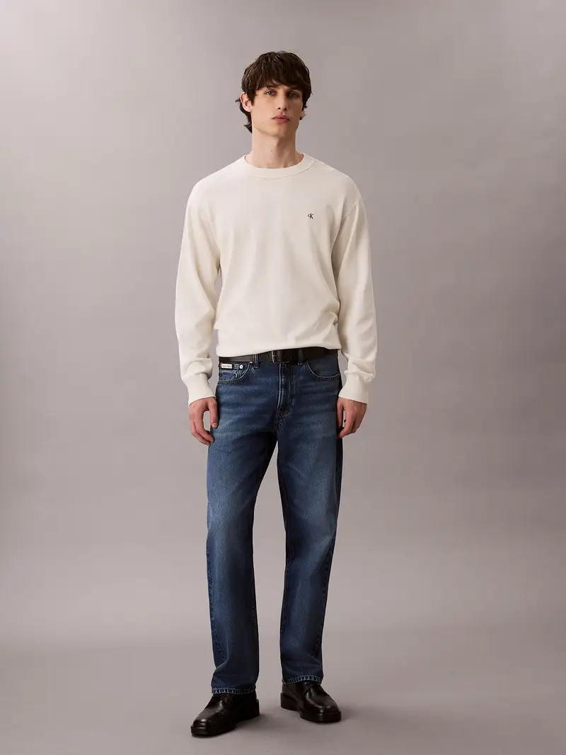 Calvin Klein Jeans Jeans Bianco 1976044 miniatura 3