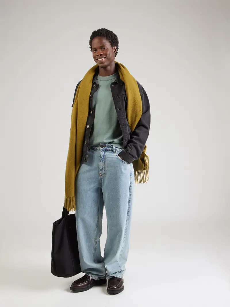 Pullover 'ESY' marino / menta miniatura 3