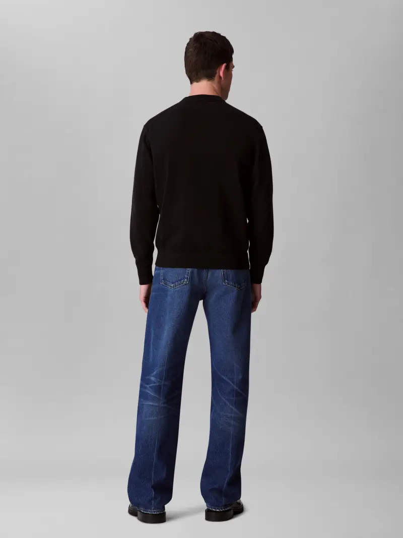 Pullover 'ESY' nero miniatura 3