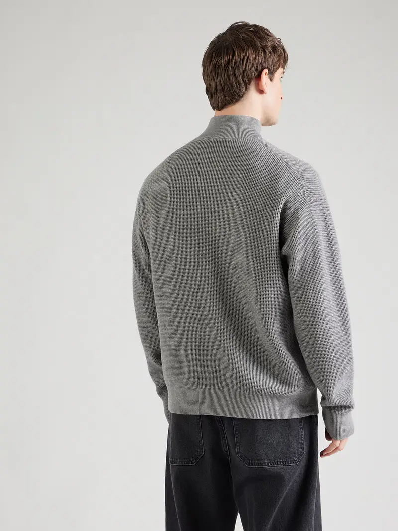 Pullover grigio miniatura 3