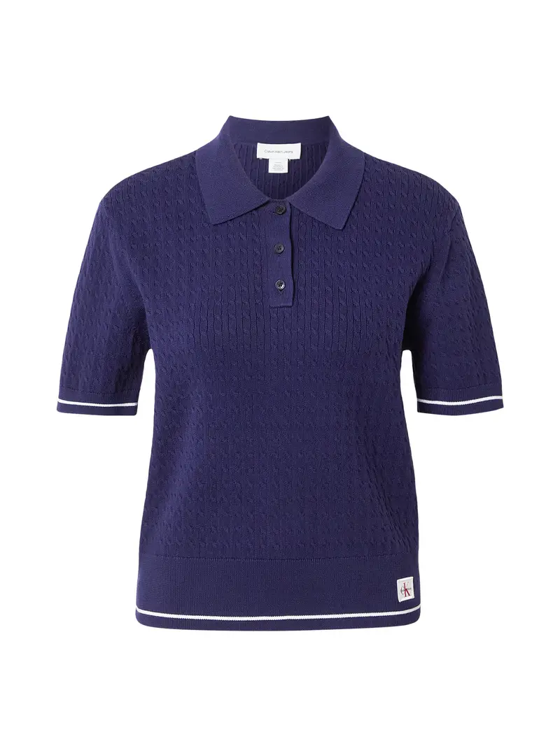 Pullover mora / bianco