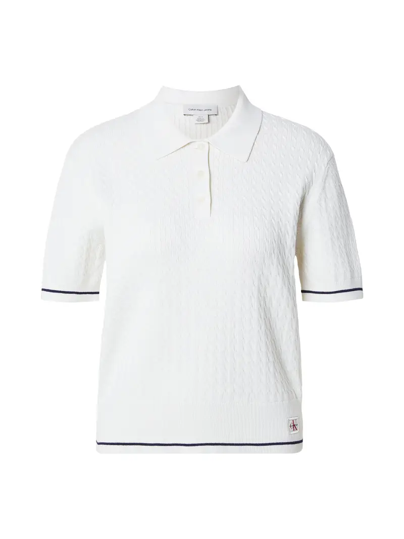 Pullover navy / bianco