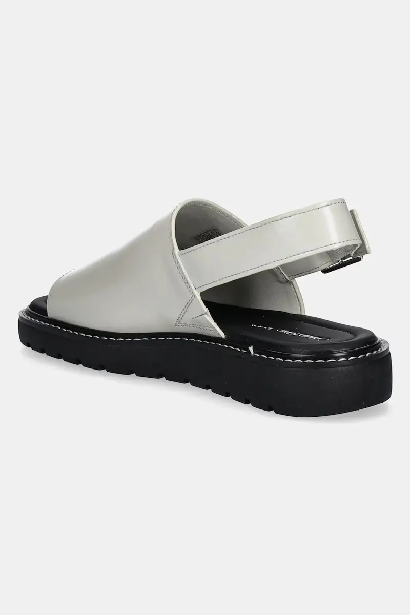 sandali SQ MOLDED SANDAL SLING MG LTH donna colore grigio YW0YW01711 Beige miniatura 3