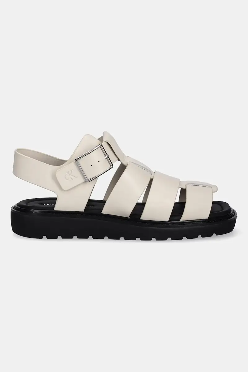 sandali SQ MOLDED SDL FISHERMAN MG WN donna colore beige YW0YW01700 miniatura 2