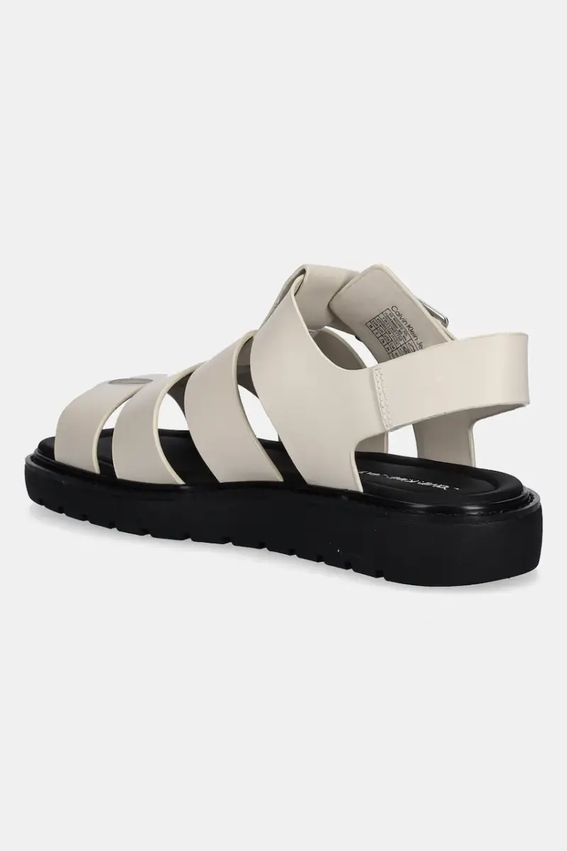 sandali SQ MOLDED SDL FISHERMAN MG WN donna colore beige YW0YW01700 miniatura 3