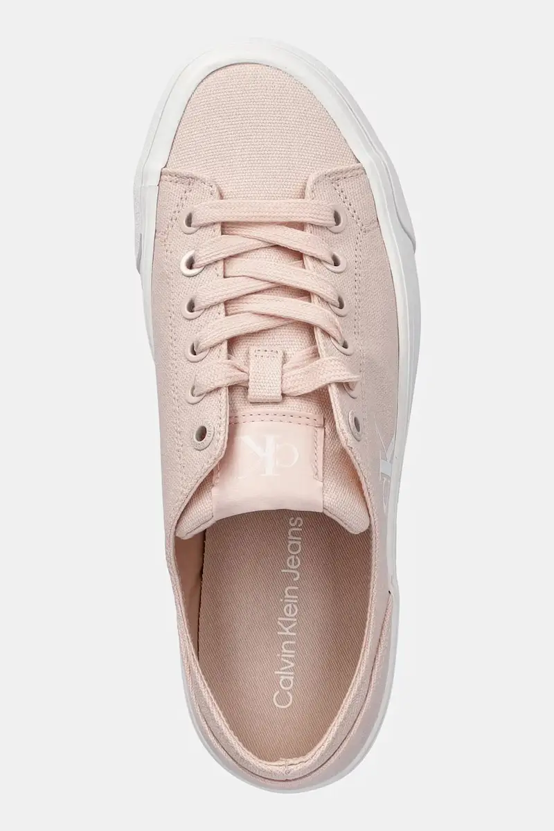 Calvin Klein Jeans Scarpe da ginnastica Donna Rosa 3121279 miniatura 4