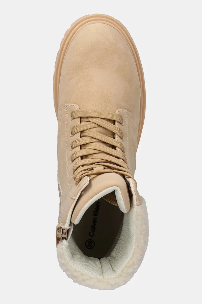 scarpe invernali bambini colore beige V3A5-83125 miniatura 4