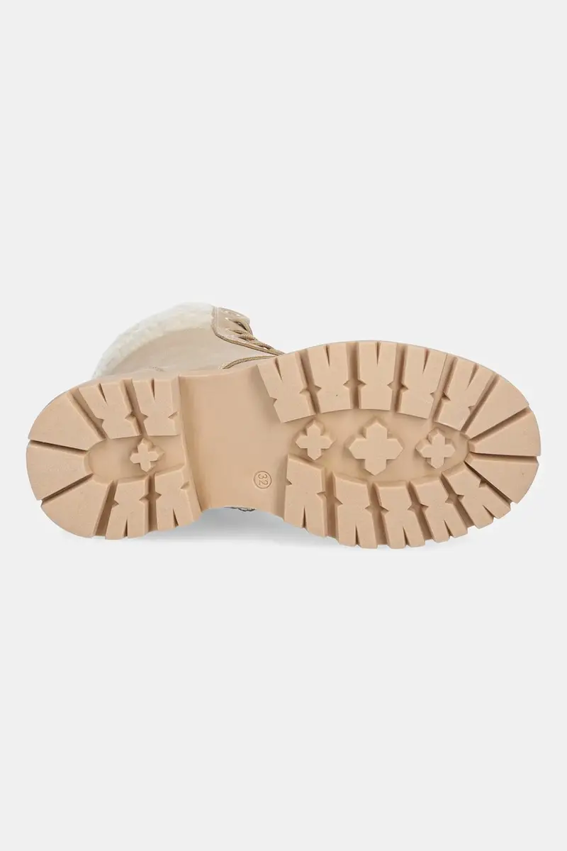 scarpe invernali bambini colore beige V3A5-83125 miniatura 5