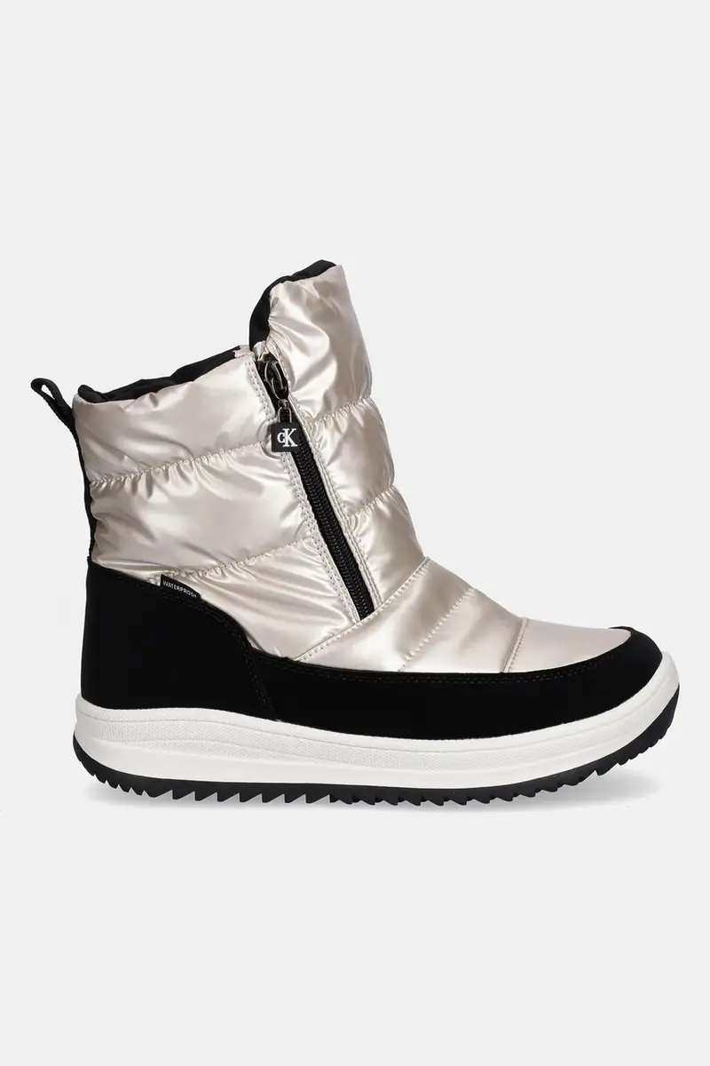 scarpe invernali bambini colore beige V3A5-83140 miniatura 2