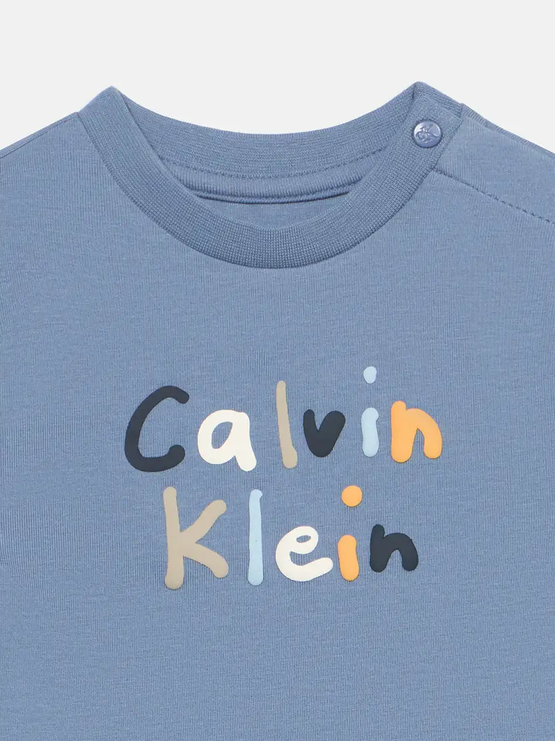 Set blu / arancione / nero / bianco miniatura 3