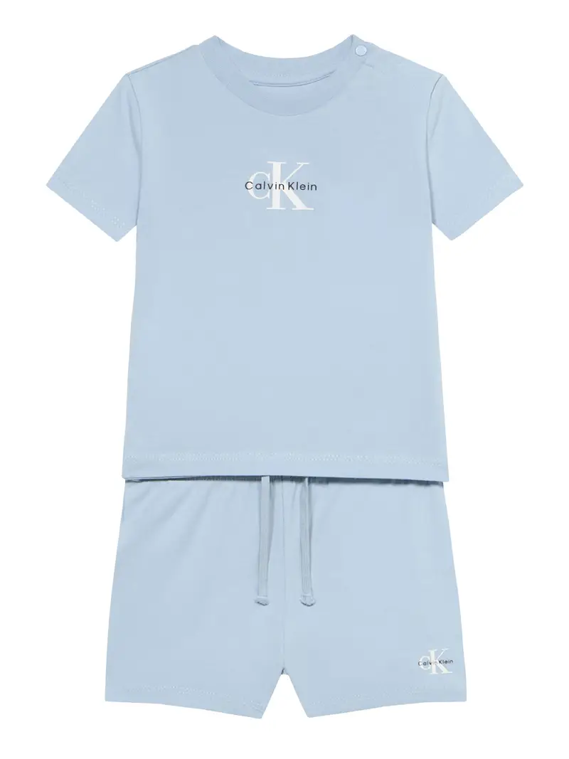 Set blu chiaro / nero / bianco