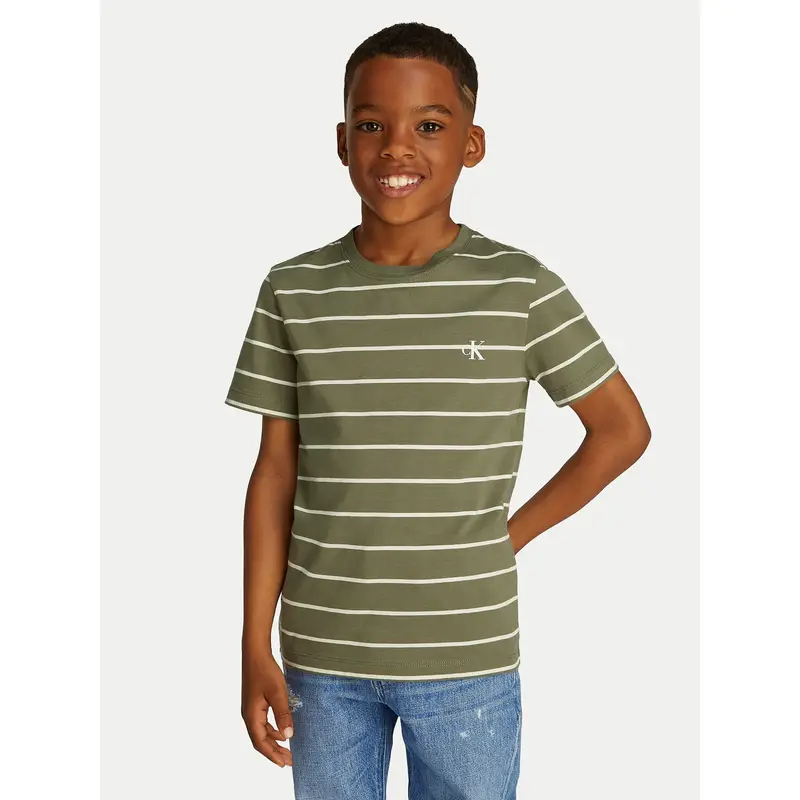 Set di 2 T-shirt IB0IB02364 Verde Regular Fit