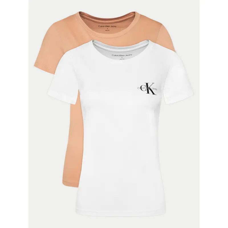 Set di 2 T-shirt J20J219734 Multicolore Slim Fit