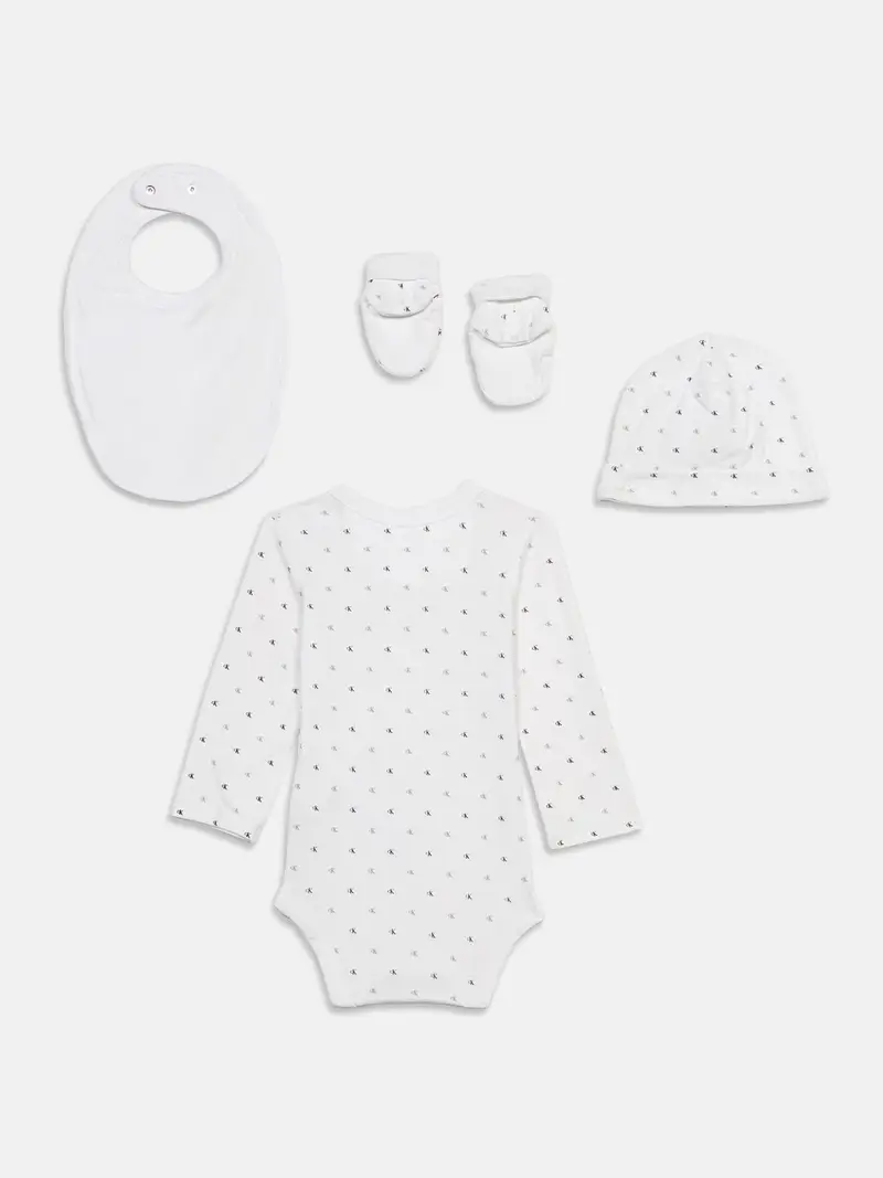 Set di biancheria beige / nero / bianco miniatura 2