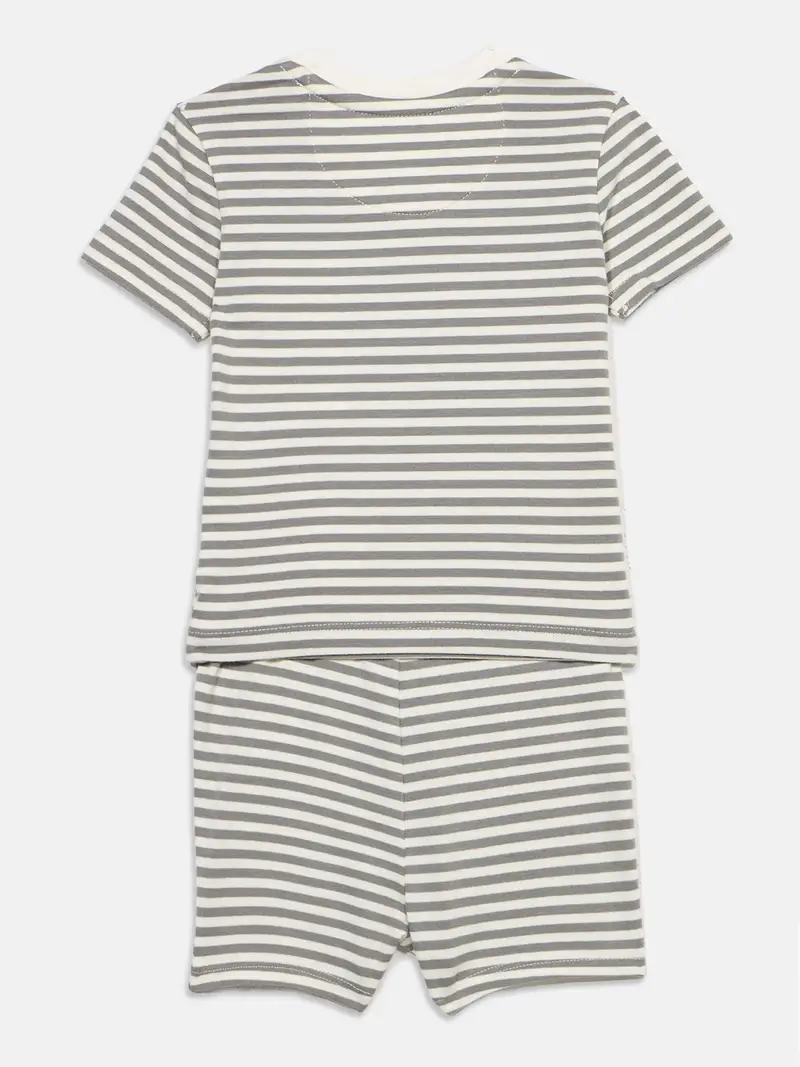 Set navy / blu chiaro / grigio / bianco lana miniatura 2